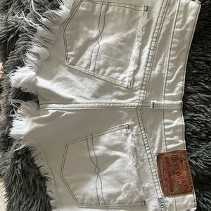 Lucky Brand white Jean Shorts